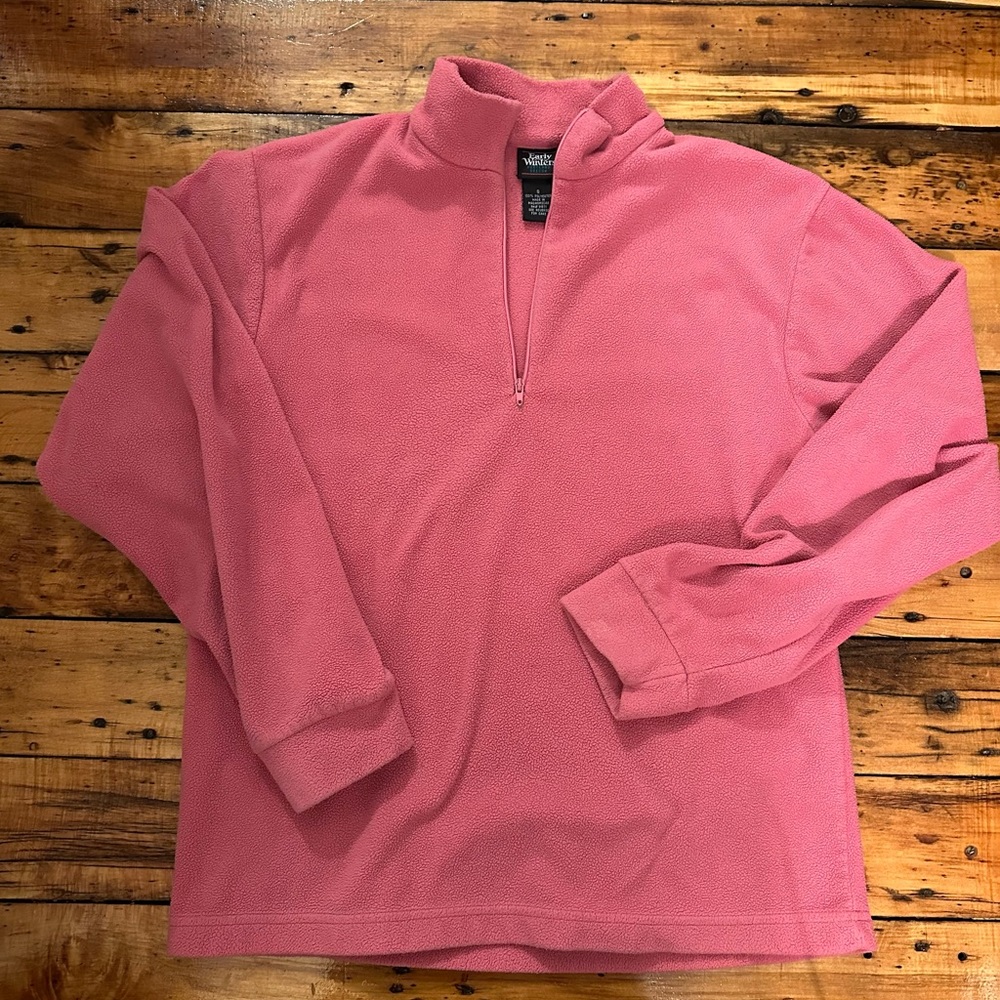 Early Winters women size small pink fleece